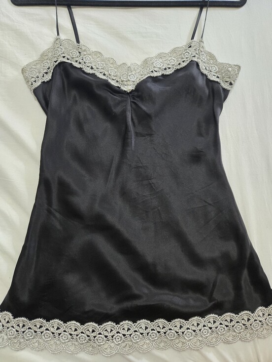 Tops - 100% Silk Black Camisole XS